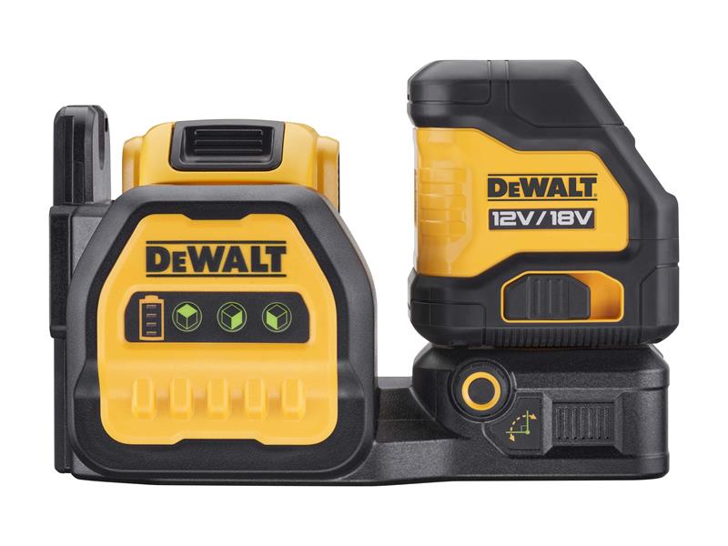 DEWALT DCE088D1G18 Self-Levelling Cross Line Green Beam Laser 12/18V 1 x 2.0Ah Li-ion DEW088D1G18D