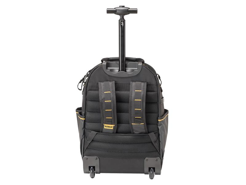 DEWALT Backpack On Wheels 46 Various Pockets Padded Shoulder Straps DWST60101