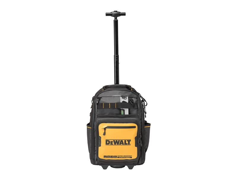 DEWALT Backpack On Wheels 46 Various Pockets Padded Shoulder Straps DWST60101