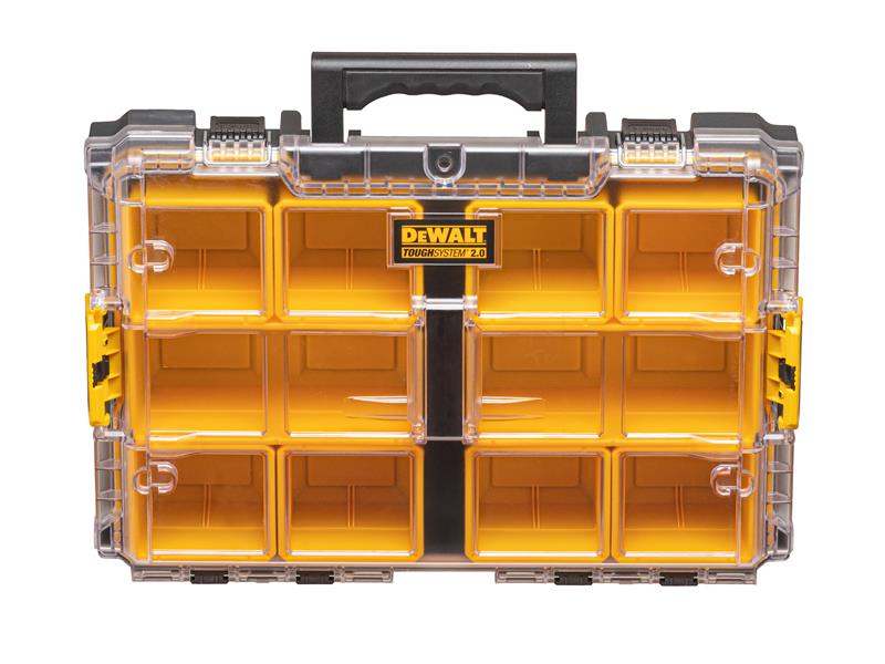 DEWALT DS100 TOUGHSYSTEM™ 2.0 Toolbox with Clear Lid DEW183394