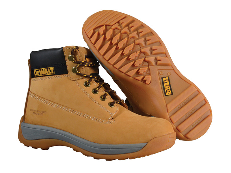 DEWALT Apprentice Hiker Nubuck Boots Wheat UK 11 EUR 46 DEWAPPRENT11