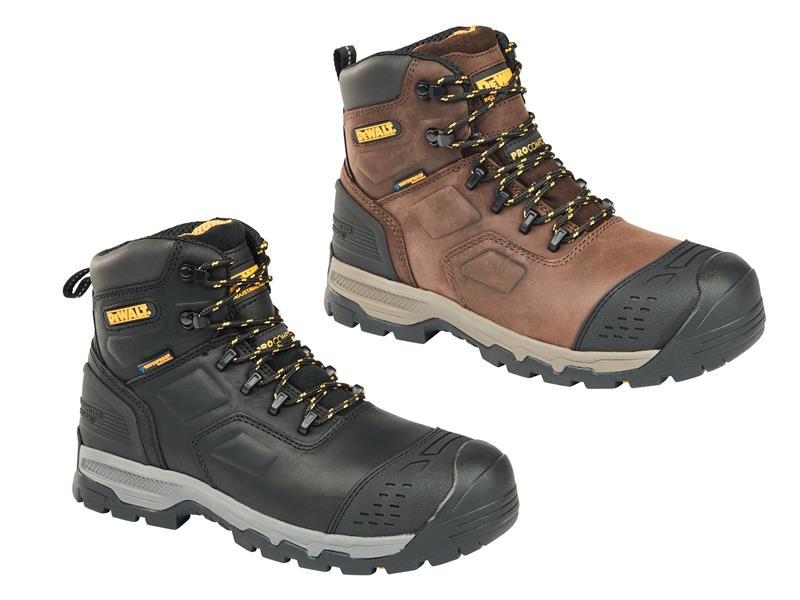 DEWALT Bulldozer Pro-Comfort Safety Boots Black UK 9 EUR 43 DEWBULLBL9