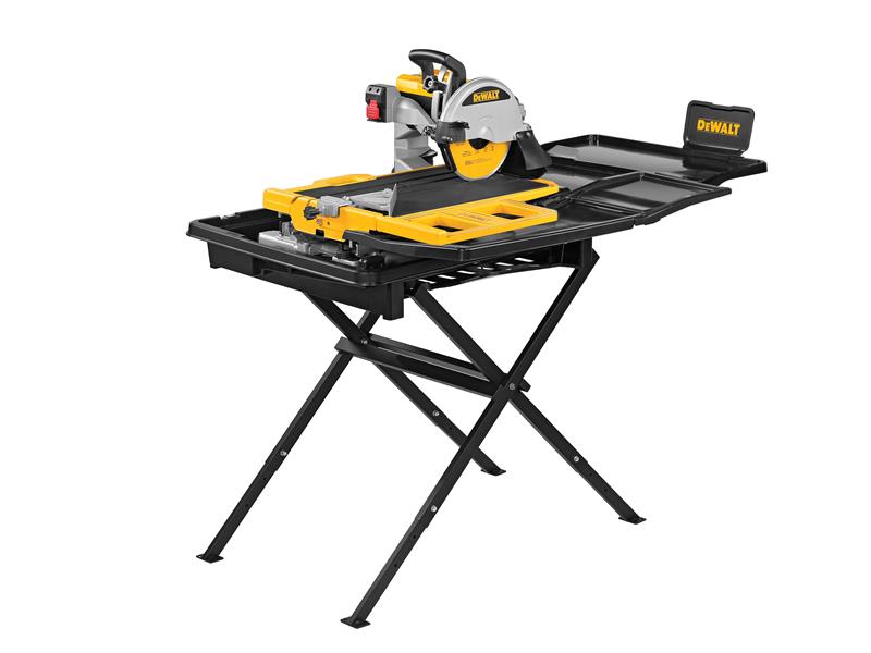 DEWALT D36000 Wet Tile Saw 1500W 110V Speed 4,200 min Blade 250mm DEWD36000L