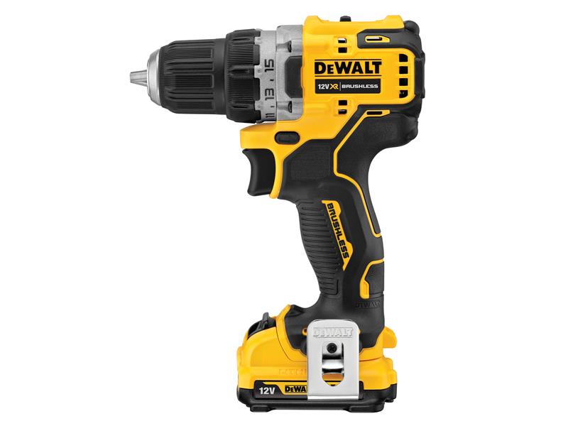 DEWALT DCD701D2 XR Brushless Sub-Compact Drill Driver 12V 2 x 2.0Ah Li-ion DEWDCD701D2