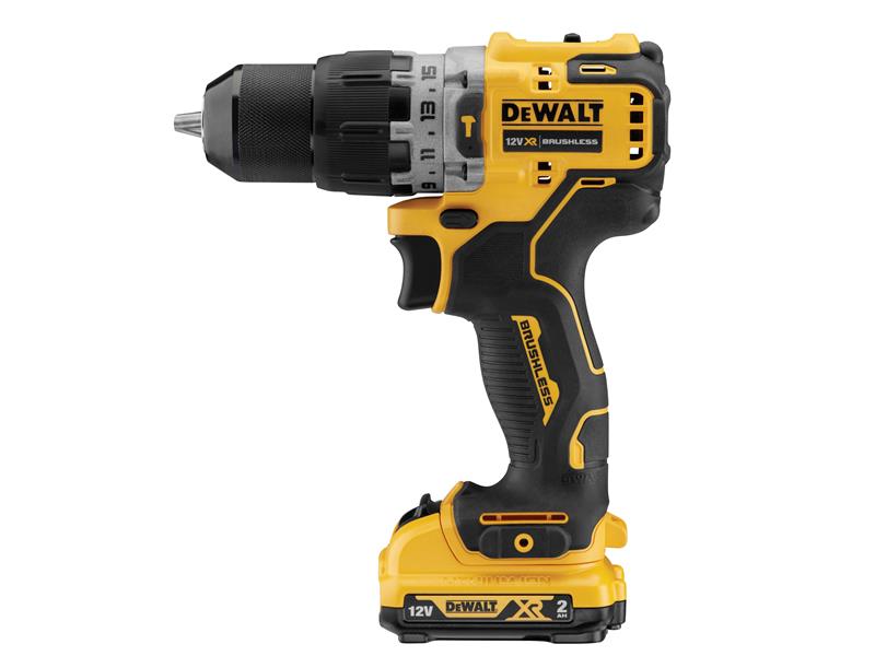 DEWALT DCD706D2 XR Brushless Sub-Compact Combi Drill 12V 2 x 2.0Ah Li-ion DEWDCD706D2
