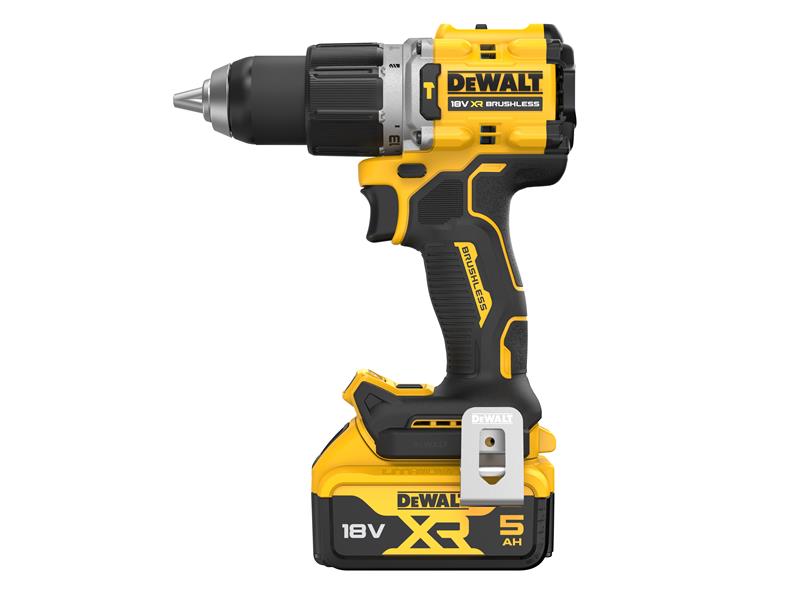 DEWALT Combi Drill 18V 2 x 5.0Ah Li-ion Chuck: 13mm XR BL G3 DEWDCD805P2T