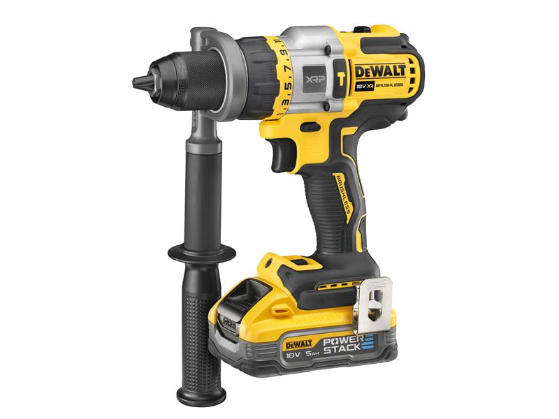 DEWALT DCD999H2T XR XRP Combi Drill 18V 2 x 5.0Ah POWERSTACK™ Li-ion DEWDCD999H2T