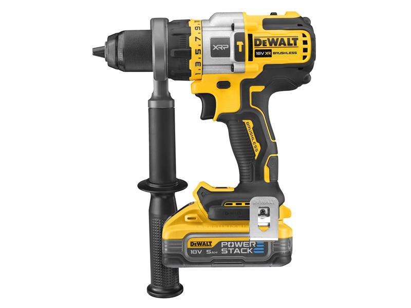 DEWALT DCD999H2T XR XRP Combi Drill 18V 2 x 5.0Ah POWERSTACK™ Li-ion DEWDCD999H2T