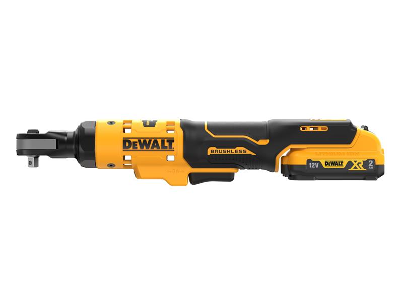 DEWALT DCF504D1 XR 1/4in Open Head Ratchet 12V 1 x 2.0Ah Li-ion DEWDCF504D1