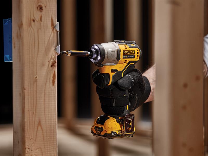 DEWALT DCF801D2 XR Brushless Sub-Compact Impact Driver 12V 2 x 2.0Ah Li-ion DEWDCF801D2