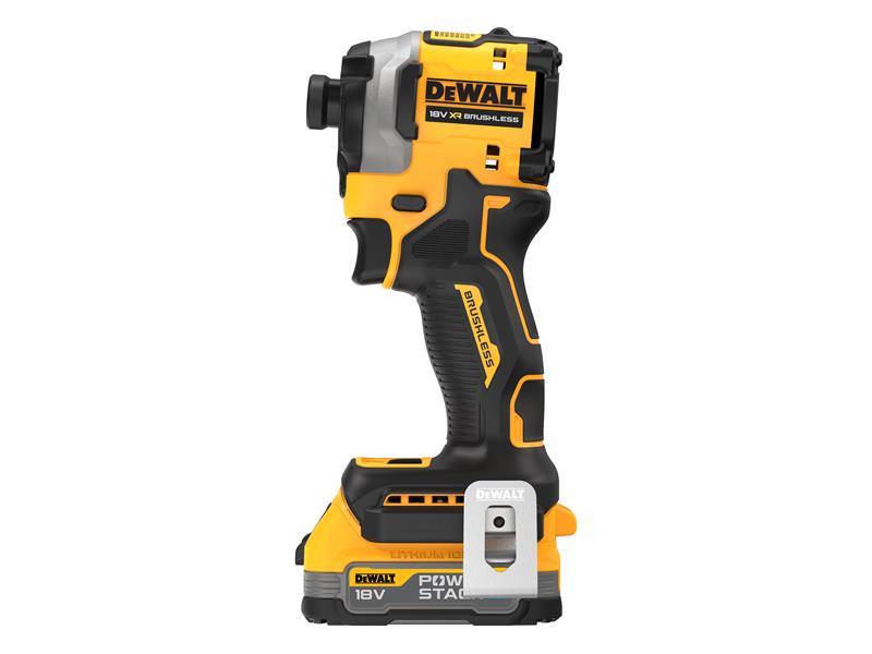 DEWALT DCF850E2T XR BL Impact Driver 18V 2 x 1.7Ah POWERSTACK™ Li-ion DEWDCF850E2T