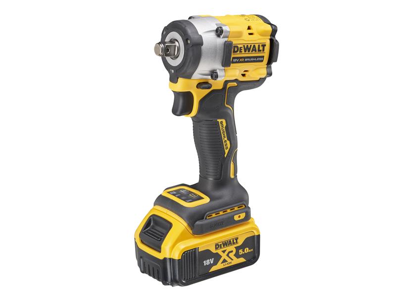 DEWALT DCF921P2T XR BL 1/2in Impact Wrench 18V 2 x 5.0Ah Li-ion DEWDCF921P2T