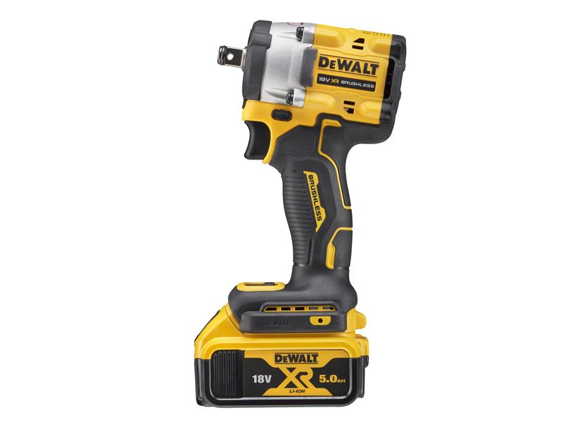 DEWALT DCF921P2T XR BL 1/2in Impact Wrench 18V 2 x 5.0Ah Li-ion DEWDCF921P2T