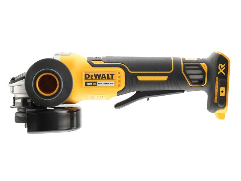 DEWALT Angle Grinder XR Brushless 125mm 18V Bare Unit DEWDCG406N DCG406N