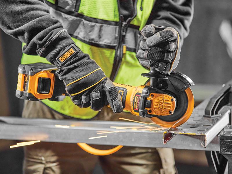 DEWALT DCG409T1 XR Advantage Grinder 125mm 18V 1 x FlexVolt 6.0Ah Li-ion DEWDCG409T1