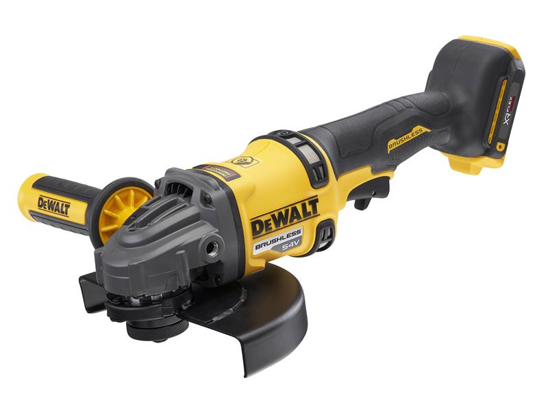 DEWALT Angle Grinder XR FlexVolt 54V Bare Unit Disc 180mm Max Cut 55mm DCG440N