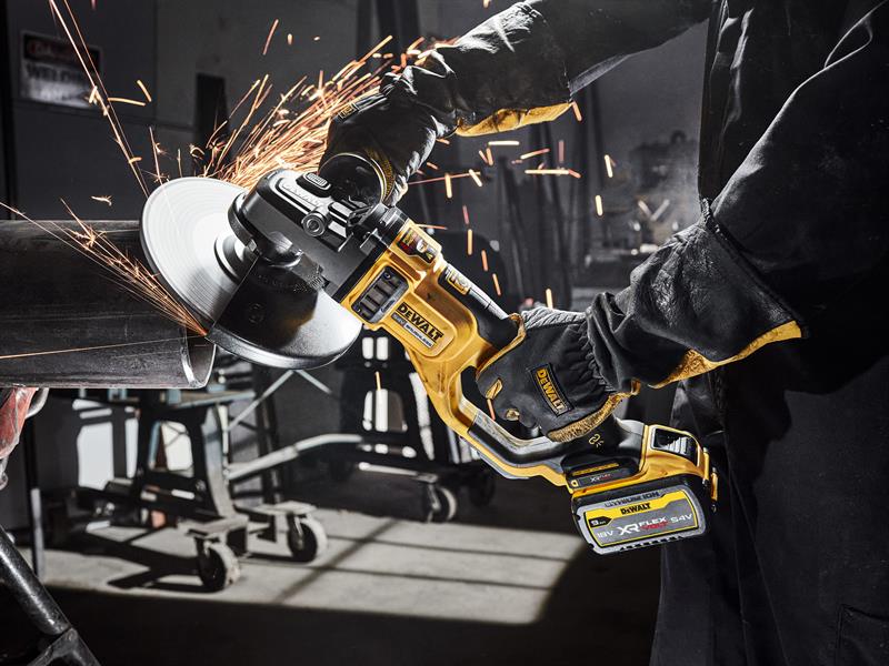 DEWALT FlexVolt Angle Grinder 54V 2 x 3.0Ah Li-ion DEWDCG460X2