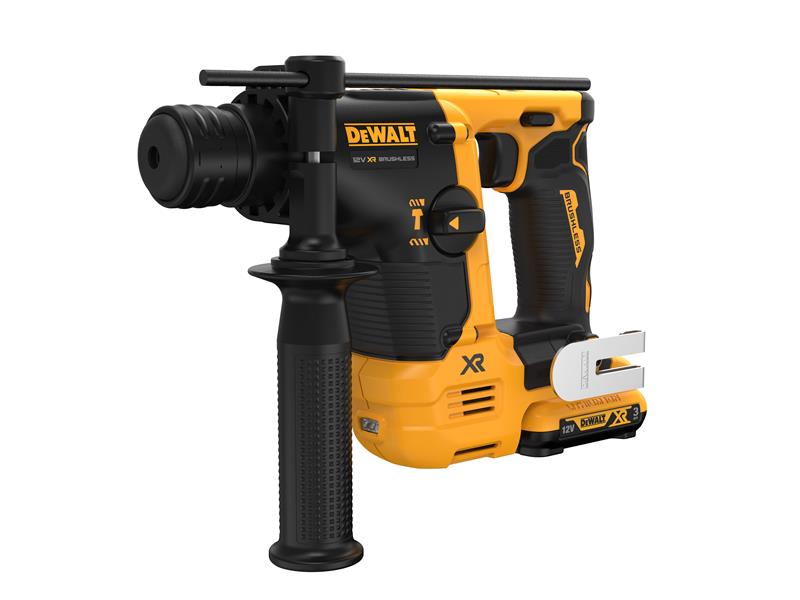 DEWALT DCH072L2 XR BL SDS Plus Hammer Drill 12V 2 x 3.0Ah Li-ion DEWDCH072L2