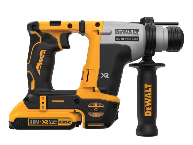 DEWALT DCH172D2 Ultra-Compact XR SDS Plus Rotary Hammer 18V 2 x 2.0Ah Li-ion DEWDCH172D2