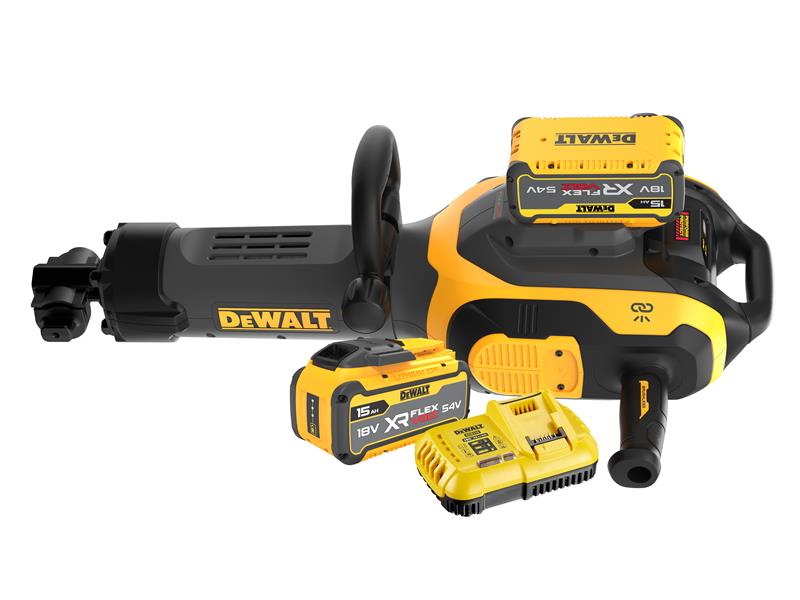 DEWALT XR FlexVolt Demolition Hammer 54V 1 x 5.0Ah Li-ion Inc Chisel DCH966Z2