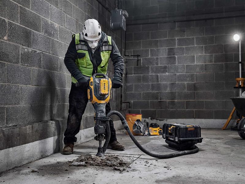 DEWALT XR FlexVolt Demolition Hammer 54V 1 x 5.0Ah Li-ion Inc Chisel DCH966Z2