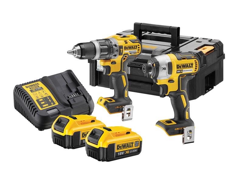 DEWALT DCK266M2T TSTAK™ Twin Kit 2 x 4.0Ah Li-ion DEWDCK266M2T