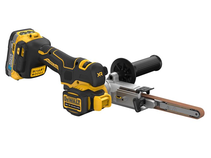 DEWALT XR Brushless Band File 18V 2 x 1.7Ah POWERSTACK Li-ion DCM200E2T