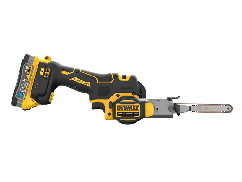 DEWALT XR Brushless Band File 18V 2 x 1.7Ah POWERSTACK Li-ion DCM200E2T