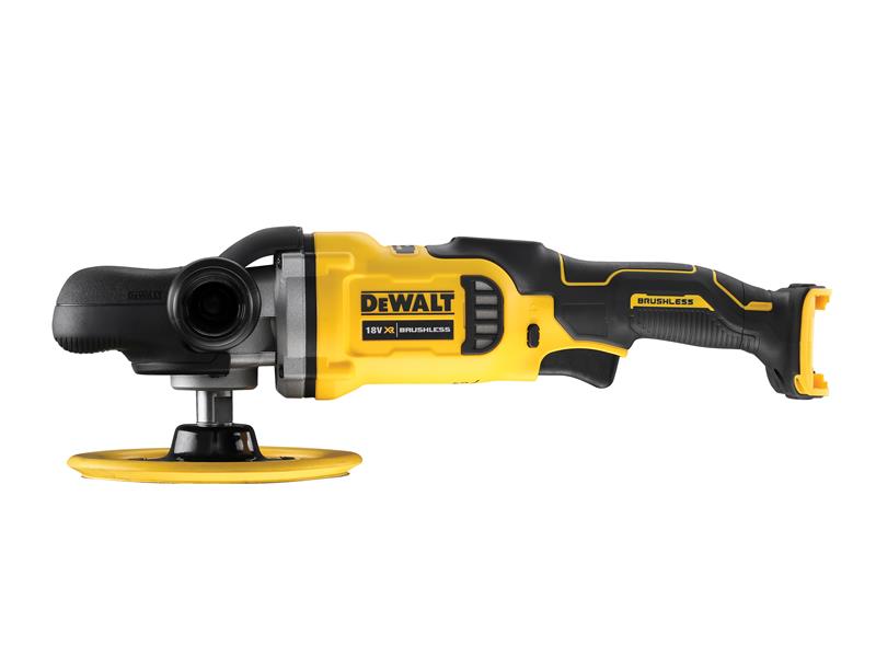 DEWALT DCM849N XR Brushless Rotary Polisher 180mm 18V Bare Unit DEWDCM849N