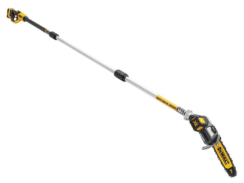 DEWALT DCMPS567P1 XR Brushless Pole Saw 18V 1 x 5.0Ah Li-ion DEWDCMPS567P