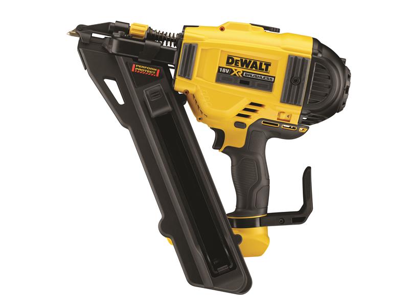 DEWALT XR Brushless Metal Connector Nailer 18V Bare Unit 30 34 deg DEWDCN694N