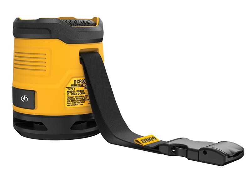 DEWALT DCR009 Compact Bluetooth Speaker DEWDCR009