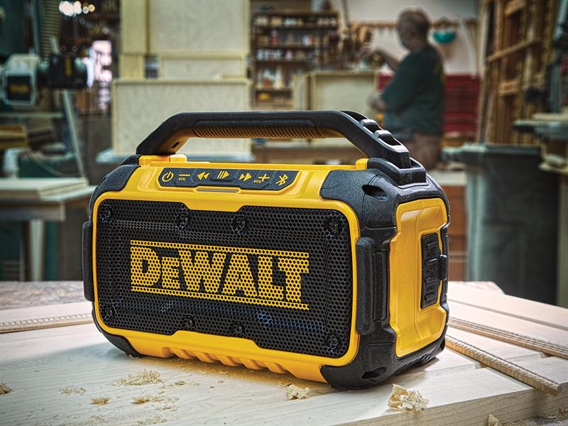 DEWALT DCR011 Bluetooth® Speaker 10.8-54V Li-ion Bare Unit DEWDCR011