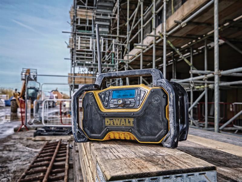 DEWALT DCR029 Compact Bluetooth® Radio 240V & Li-ion Bare Unit DEWDCR029