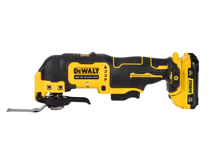 DEWALT DCS353D2 XR BL Multi-Tool 12V 2 x 2.0Ah Li-ion DEWDCS353D2
