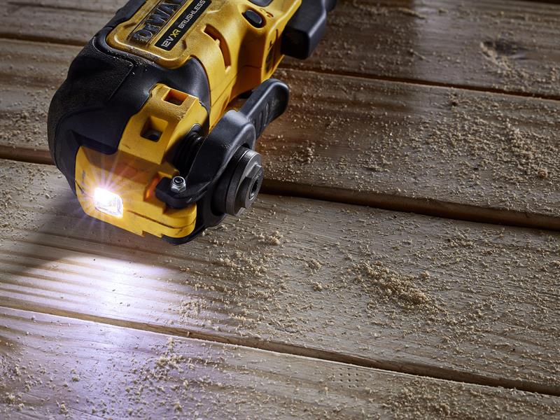 DEWALT DCS353D2 XR BL Multi-Tool 12V 2 x 2.0Ah Li-ion DEWDCS353D2
