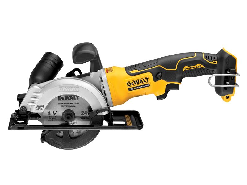 DEWALT DCS571N XR Brushless Compact Circular Saw 115mm 18V Bare Unit DEWDCS571N