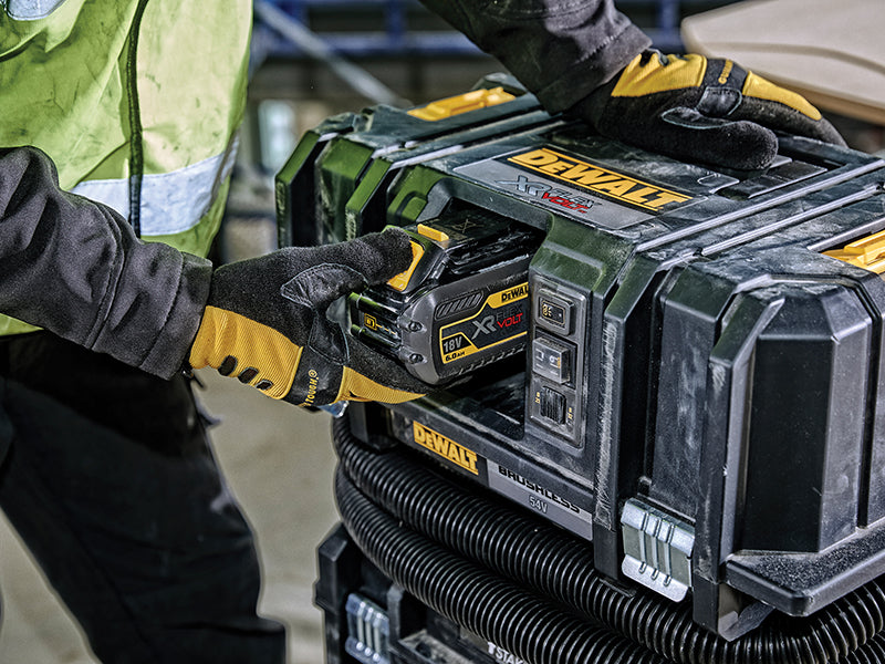 DEWALT DCV586MT2 XR FlexVolt Dust Extractor 54V 2 x 2.0Ah Li-ion DEWDCV586MT2