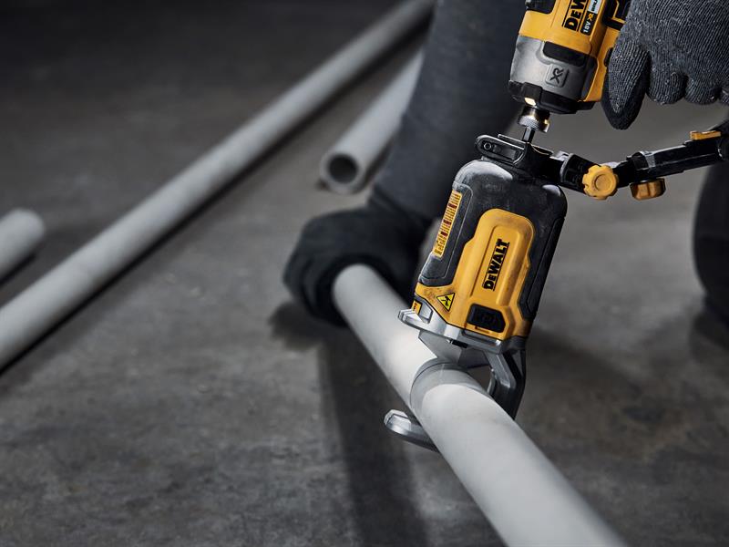 DEWALT Impact Rated PVC Pipe Cutter 1/4in Hex Shank Fits Impact Driver DT20560