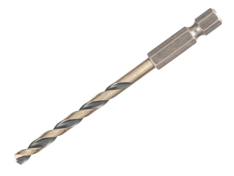 DEWALT BLACK&GOLD 1/4" Hex Shank HSS-G Drill Bit 4.5mm DEWDT20605QZ