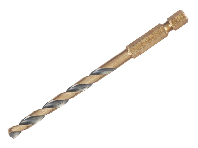 DEWALT BLACK&GOLD 1/4" Hex Shank HSS-G Drill Bit 5.5mm DEWDT20607QZ