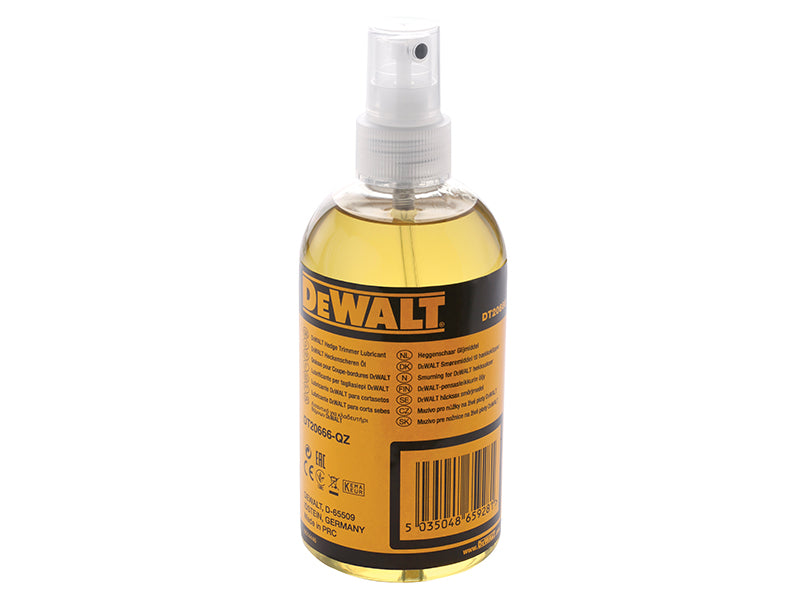 DEWALT DT20666 Hedge Trimmer Lubricant 300ml DEWDT20666QZ