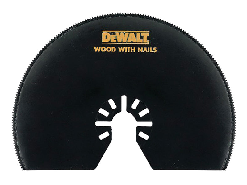 DEWALT Multi-Tool Semi Circle Blade 100mm DEWDT20708