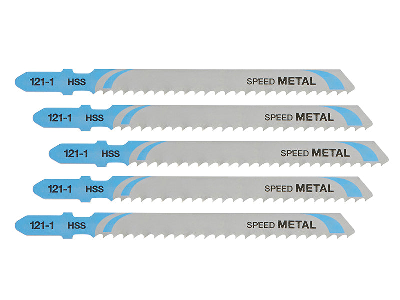 DEWALT HSS Metal Cutting Jigsaw Blades Pack of 5 T127D DEWDT2163QZ