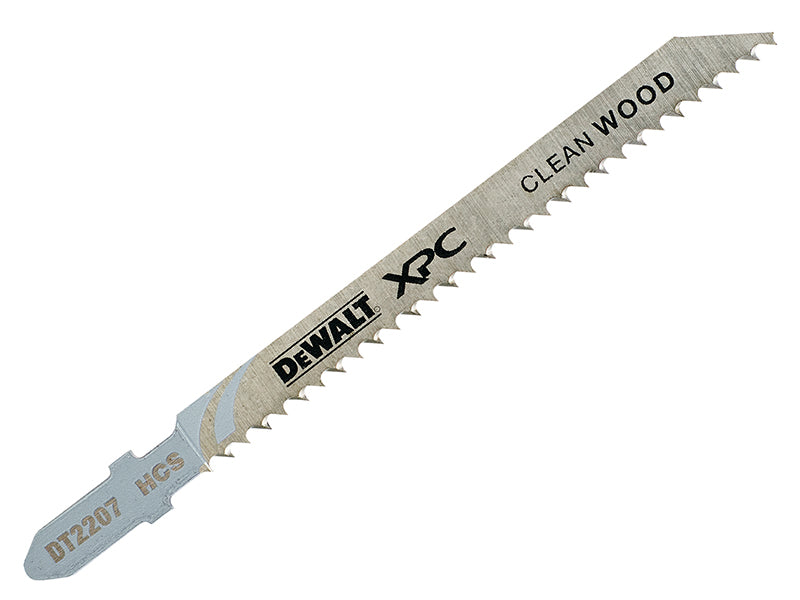 DEWALT XPC HCS Wood Jigsaw Blades Pack of 5 T101BR DEWDT2207QZ