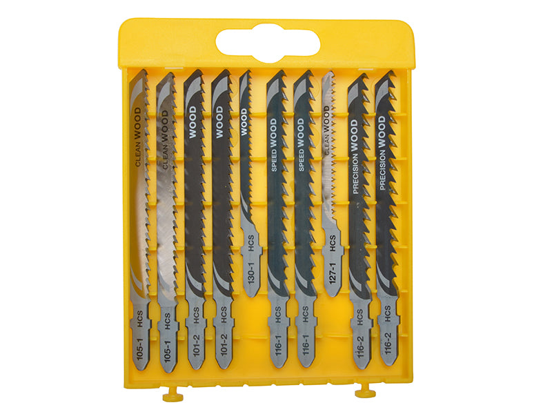 DEWALT HCS Wood Jigsaw Blades Variety Pack of 10 DEWDT2290