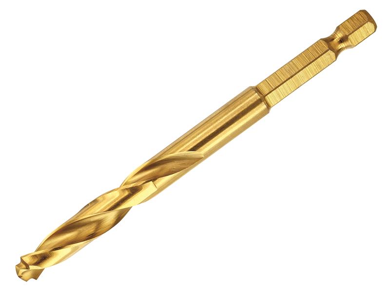 DEWALT Impact Titanium Drill Bit 10.0mm OL:102mm WL:50mm DEWDT50016QZ