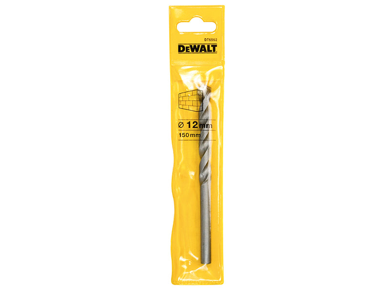 DEWALT Masonry Drill Bit 12.0mm OL:150mm WL:82mm DEWDT6562QZ