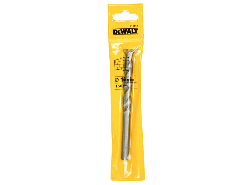 DEWALT Masonry Drill Bit 14.0mm OL:150mm WL:82mm DEWDT6564QZ