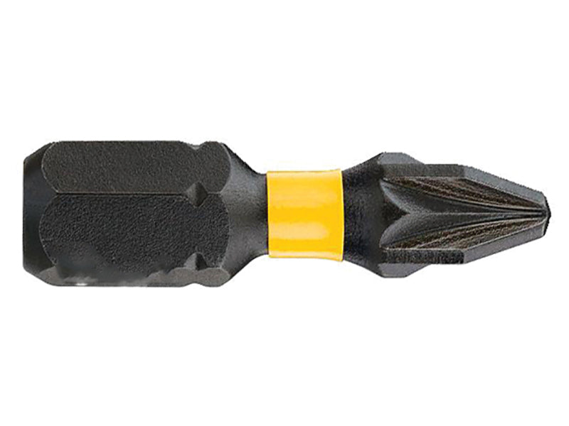 DEWALT Extreme Impact Torsion Bits PZ2 x 25mm (Pack 5) DEWDT7387TQZ